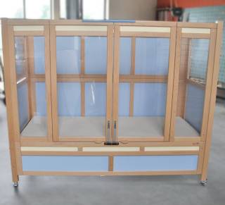 Alert type 1200 met borstwering 120cm. Uit verhuur.